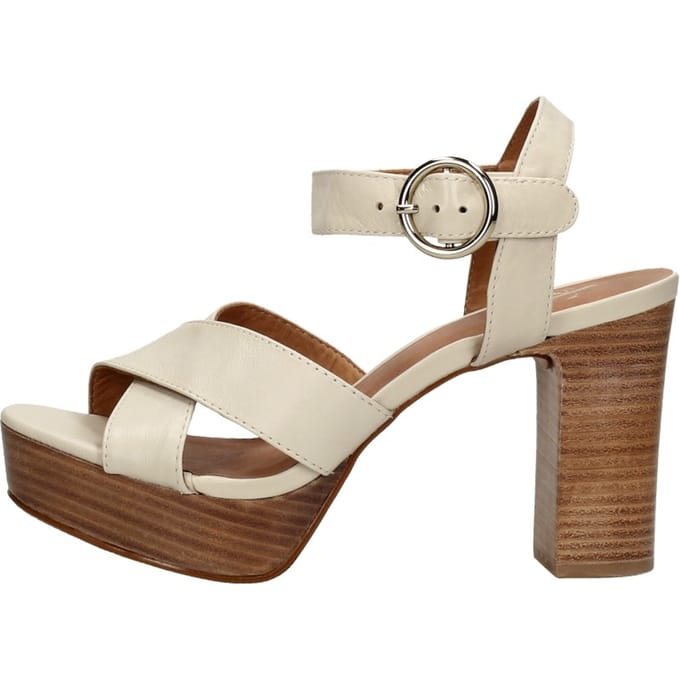 Tango Lou 3-C Sandalen Hak - Gebroken wit - Maat 41