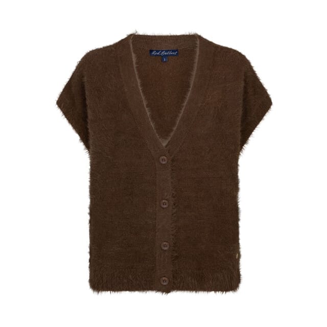 Red Button Rb sleeveless fuzzy praline