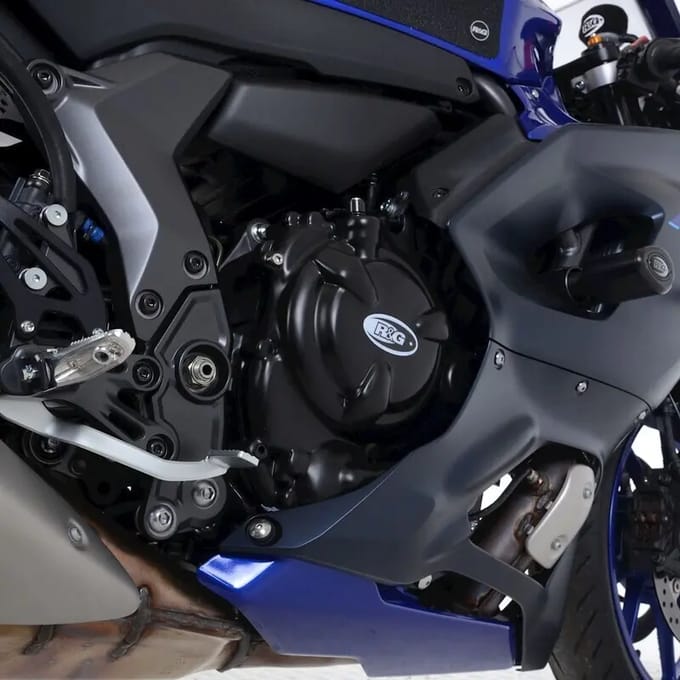 Couvre-carter motor rechts R&G Racing Yamaha MT-07 ABS [700]