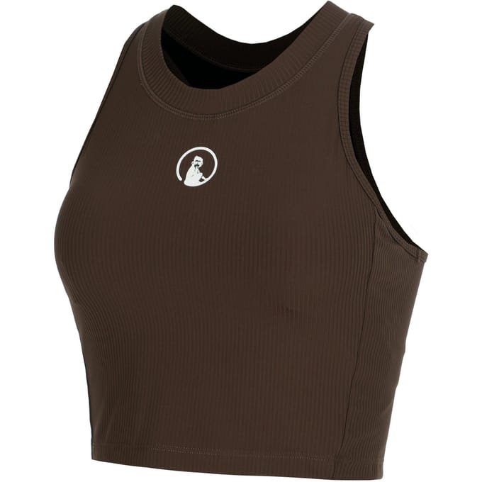 Quiet Please Memories Rib Crop Tanktop Dames