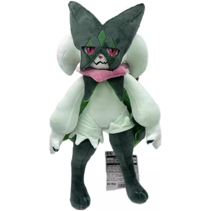 New Leaf Cat Evolution Doll Pokemon Pluche Speelgoed Sprigito Floragato Evolution Meowscarada Pluche pop kinderspeelgoed vakantie cadeau