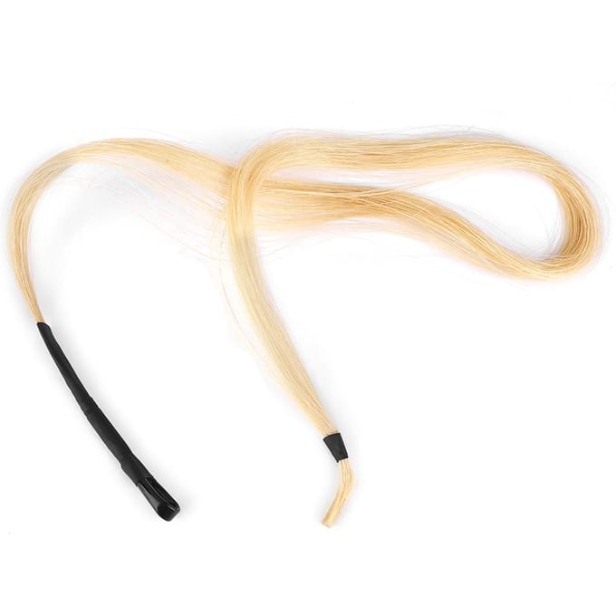 BY304 Duurzame Paardenhaar Erhu Strijkstokharen Accessoire voor Viool Altviool Cello Instrumenten beige