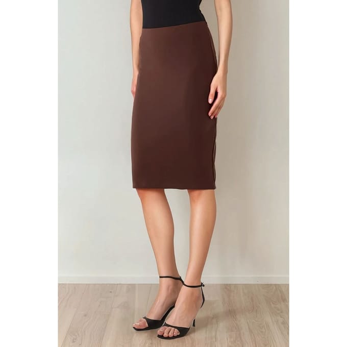 Hoge Taille Bodycon Midi Rok