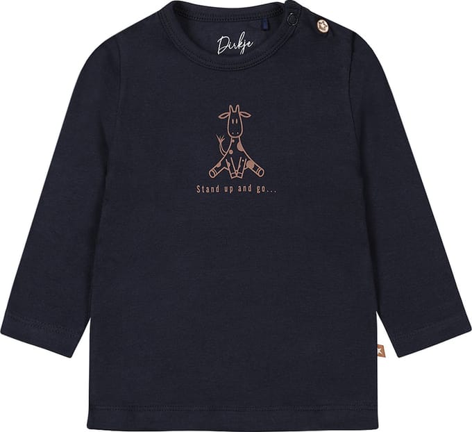 Dirkje T-Shirt Lange Mouw Navy 56