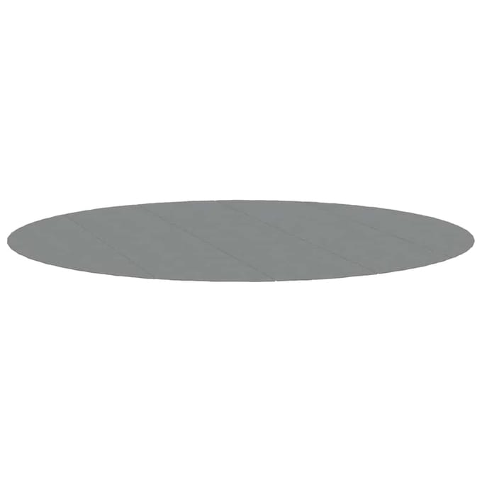 vidaXL - Zwembadgrondzeil - Ø550 - cm - polyester - geotextiel - lichtgrijs
