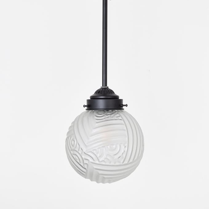 Hanglamp Nouveau Romance Geëtst Moonlight - Art Deco Trade