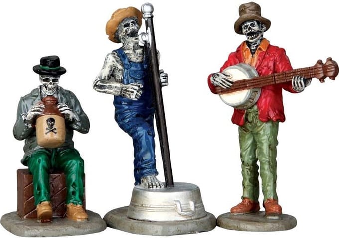 Lemax - Jeeperscreeper's Jugband -  Set Of 3
