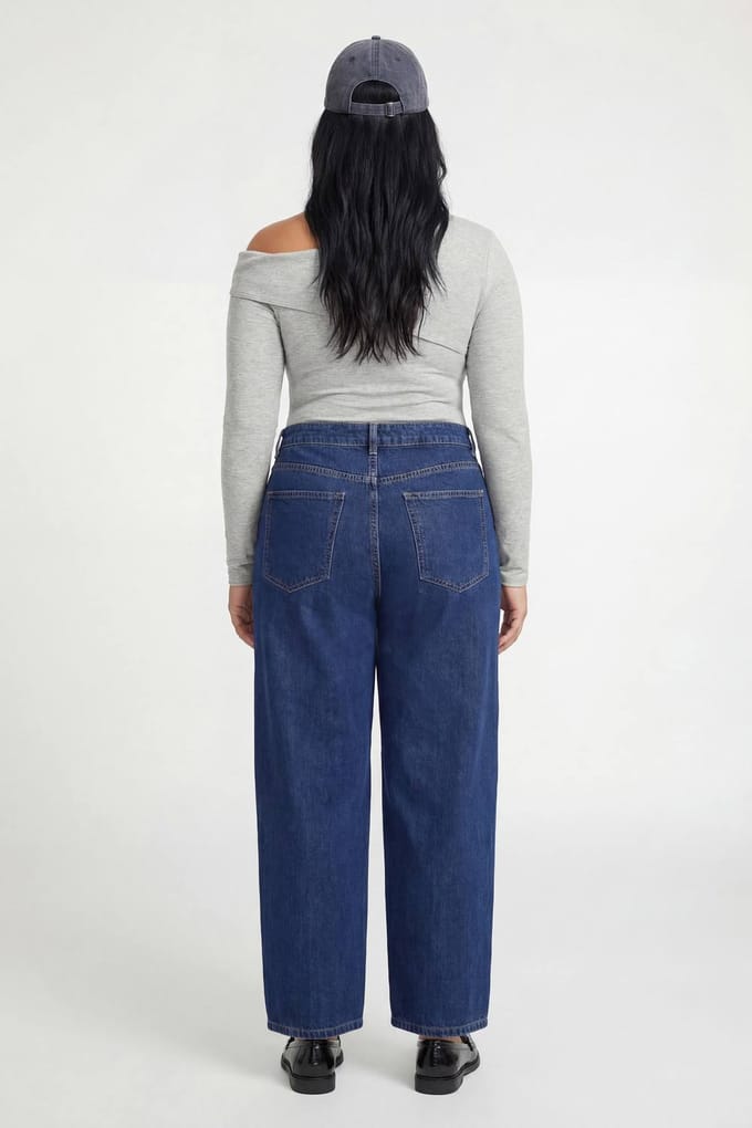 boohoo Dames Plus Geribbelde Bodysuit Met Twist En Asymmetrisch Ontwerp | Grijs | Maat: 48