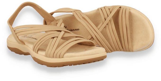 Mode-mania Dames Sandaal | Beige | Maat: 36