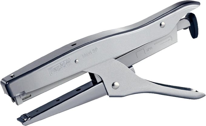 Maxi SP-stapler chrome - lichte en robuuste stapler voor kantoor en verpakkingen