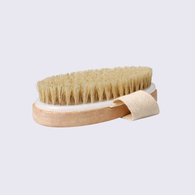Houten Badborstel, Doucheborstel Paardenhaar (1st)