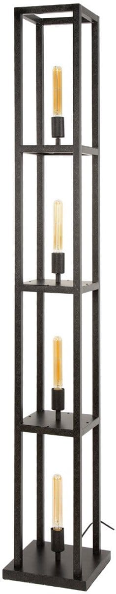 Fraaai - Sandra vloerlamp 4-lichts - zwart