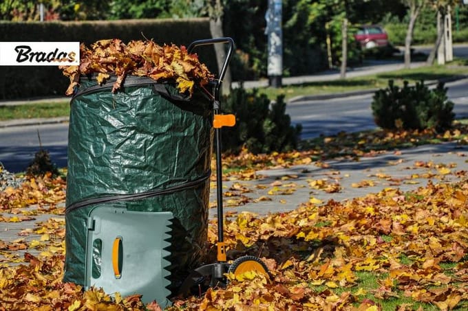 Bradas Garden Multibin - Tuinafvalbak - 160L - Ergonomisch - Groen