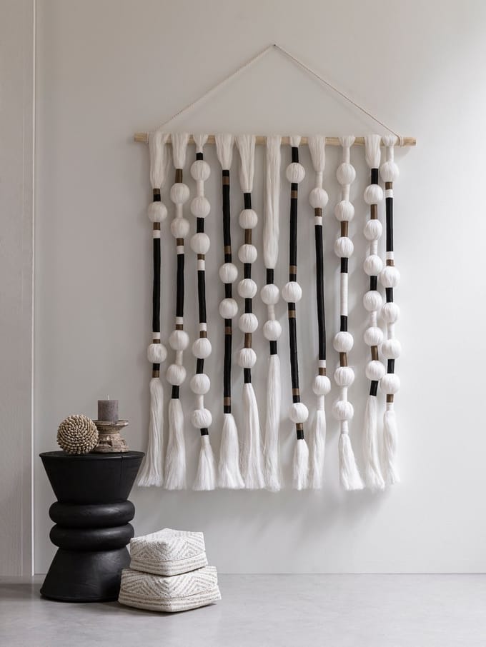MUST Living Wandpaneel Belize Katoen – 100x7x125 cm