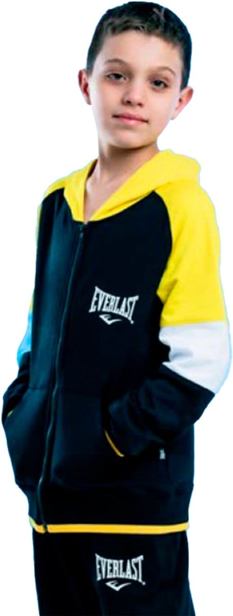 Everlast Lfs Fw Trainingspak Zwart 12 Years Jongen