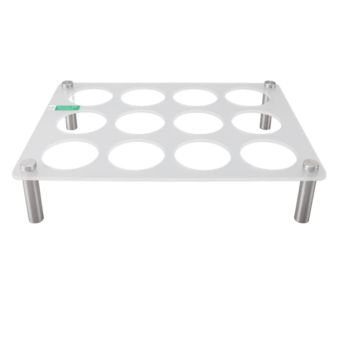 Koffiepads Lade Inzetstuk Opberging Vlak Aanrecht Koffiepads Lade Organizer Houder voor 12 stuks white
