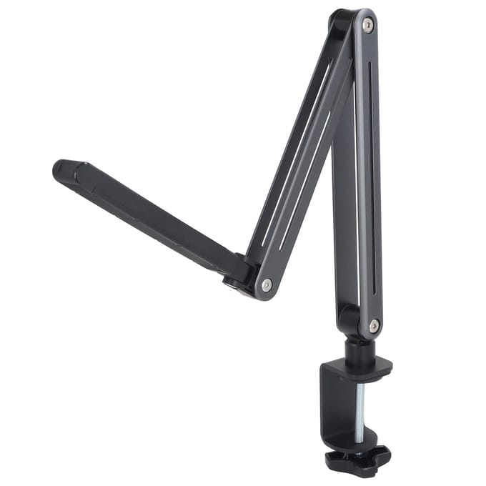 Support de tablette professionnel, rotation à 360 degrés, pliable, en aluminium gray