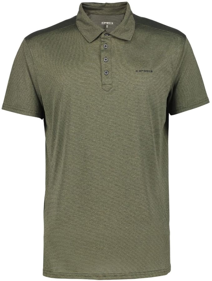 Ice Peak Bridgton Wandelpolo Heren Groen S