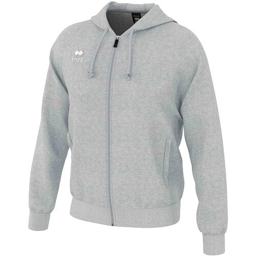 Errea Hoodie Wire 3.0 Mkit Kind Grijs - Sportswear - Kinderen