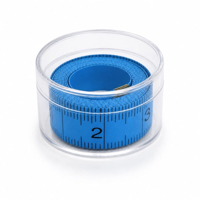 Meetlint centimeter in box 150 cm