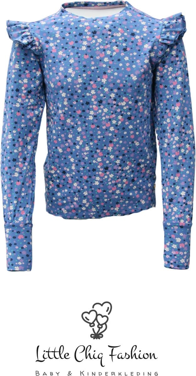 Funkle Girls Longsleeve met bloemenprint