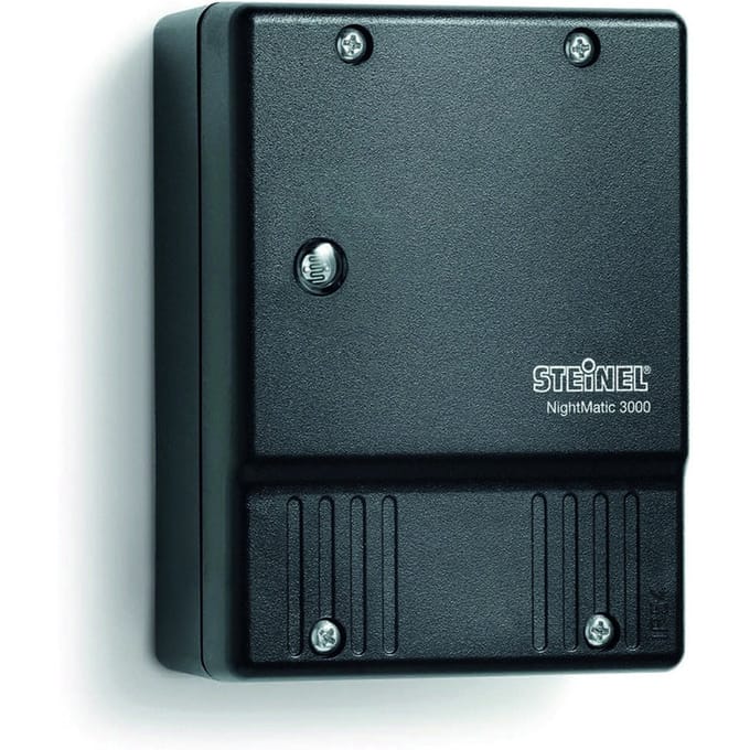 Steinel Schemerschakelaar voor buiten NightMatic 3000 - IP54 - zwart