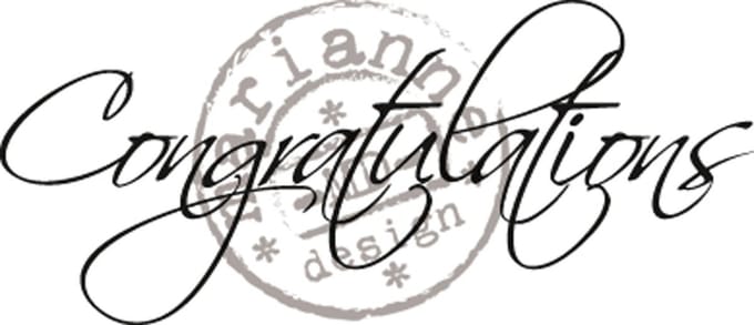 Marianne Design Stempel Congratulations (EN) CS0918
