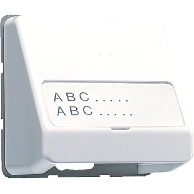 Jung CD500 Insteekplaat Schakelmateriaal - CD554WW