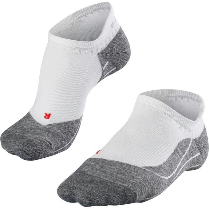 FALKE RU4 Invisible anti-blaar katoen functioneel materiaal hardloopsokken heren wit - maat 46-48