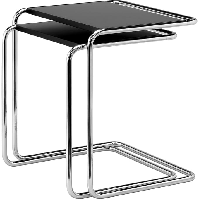 Thonet B 97 Gedekte tafel - gelakt zwart