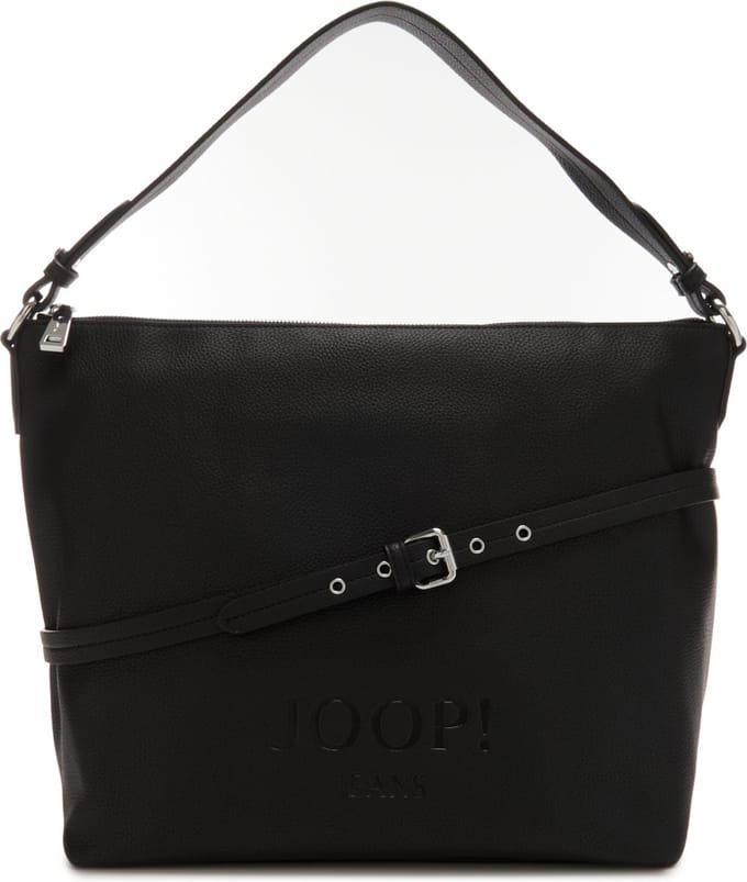 JOOP! Schoudertas Lettera 1.0 Dalia Hobo Bag Black Zwart