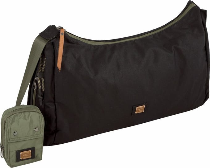 camel active Schoudertas Laona Hobo Bag Black Zwart