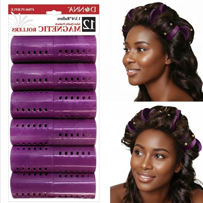 Magnetische Haarrollers - Schuim Krulspelden - Haar Krullen - Hitteloos Stylen - 1.75 Inch Diameter