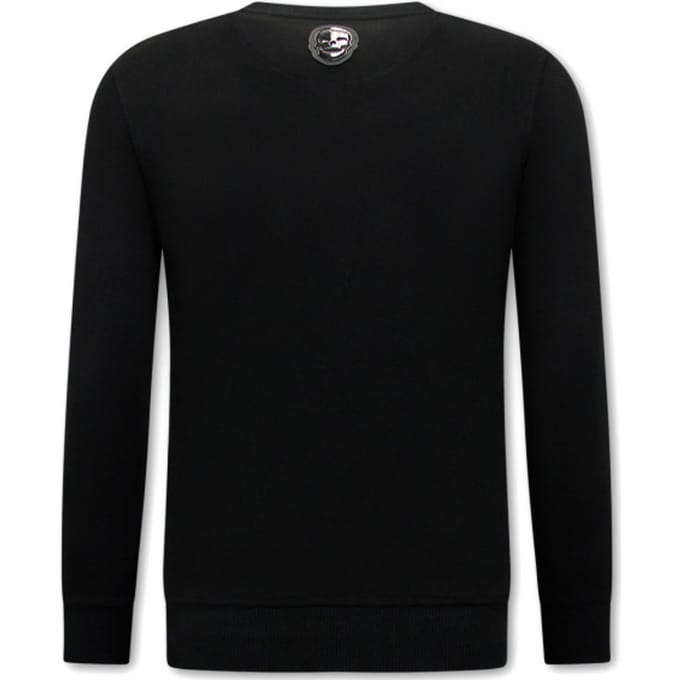 Heren Sweater - Athletic Dept. - Zwart / Rose