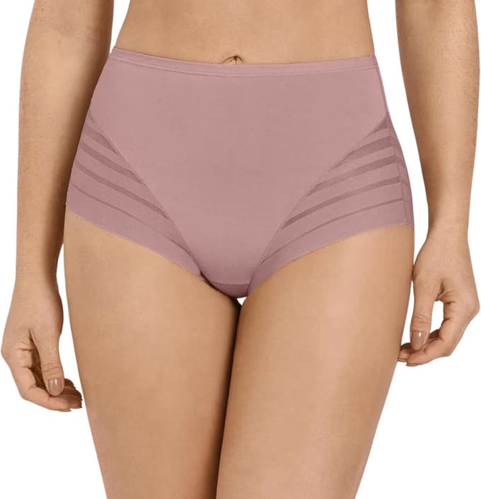 Lace Stripe Undetectable Slip | Pink
