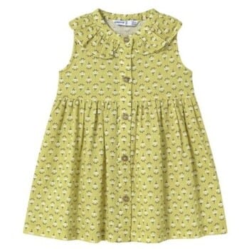 Jurk Mayoral 1921 Vestido estampado botones Verde