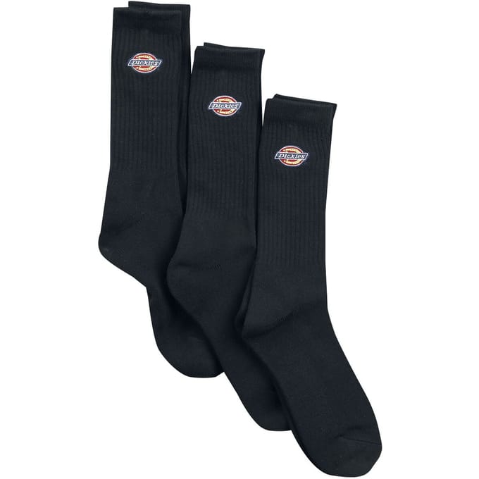 Dickies Sokken - Valley Groove 3er-Pack - EU 39-42 - zwart
