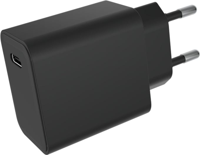 Rixus Fast Charging Travel Adapter USB-C 45W Black