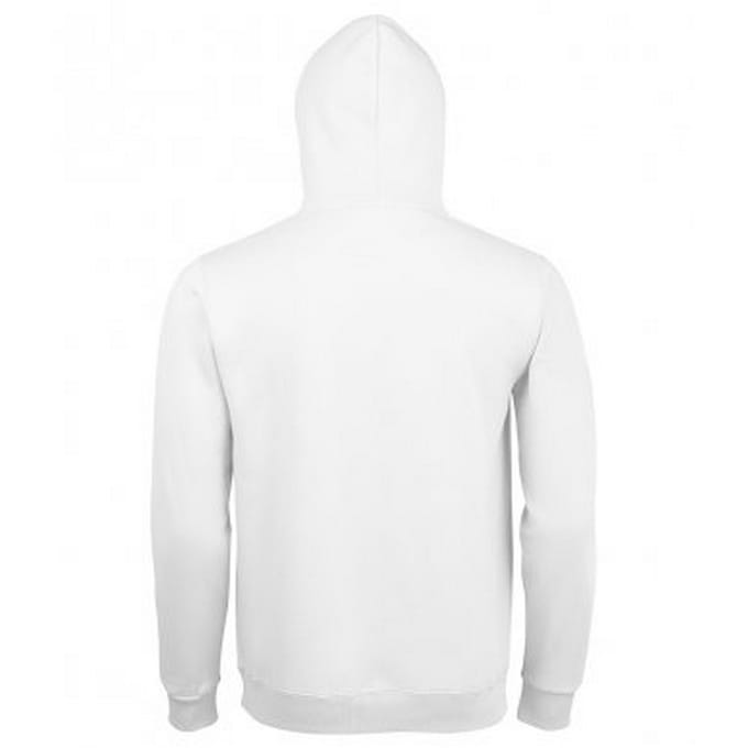 SOLS Unisex Volwassenen Spencer Hooded Sweatshirt (Wit)