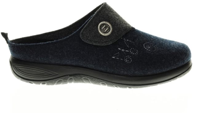 Fly Flot Blauw Vilt Muil maat 39