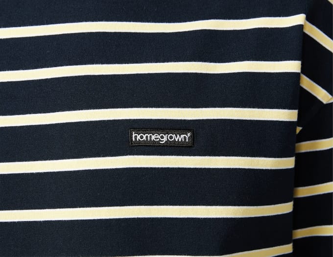 Home Grown Boson Long Sleeve Striped T-Shirt