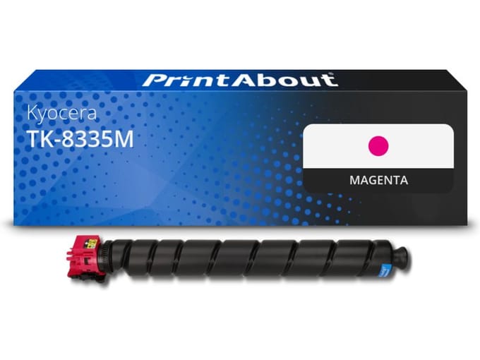 PrintAbout huismerk Toner TK-8335M Magenta Geschikt voor Kyocera