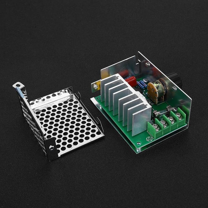 DC Motor Driver Motoren Regelaar Hoogspanning Elektronische Traploze Snelheidsschakelaar DC220V 500W