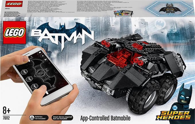 LEGO Marvel Super Heroes Batmobiel met app-bediening 76112