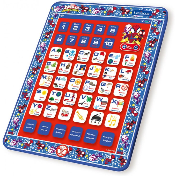 Spiderman Tablet Educatief FR/EN