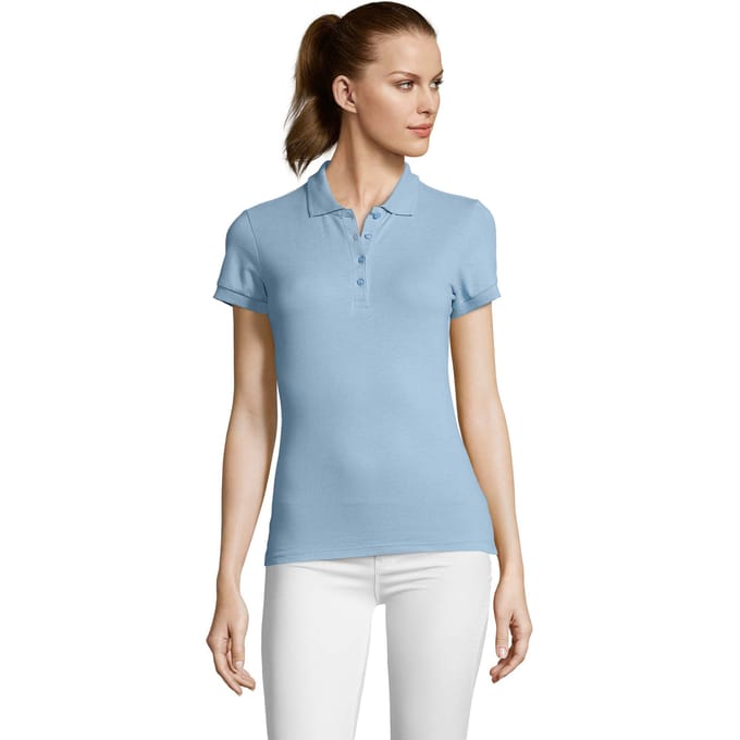SOLS Dames/Dames Passion Poloshirt (Hemelsblauw)