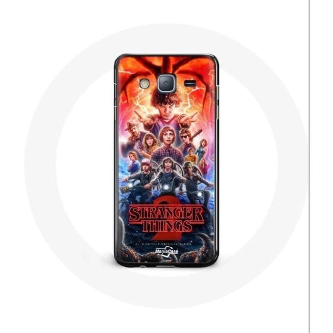 Hoesje voor Samsung galaxy J3 Strangers Things seizoen 2