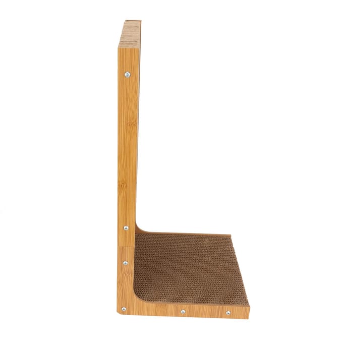 Kattenkrabplank Klauwen Slijpen Krasbestendig Kattenkruid Grappige Golfkartonnen Kattenkrabplank brown