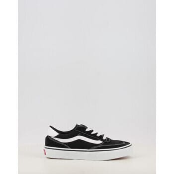 Vans Brooklyn LS SUEDE/CANVAS BLACK/WHITE Unisex Sneakers - BLACK/WHITE