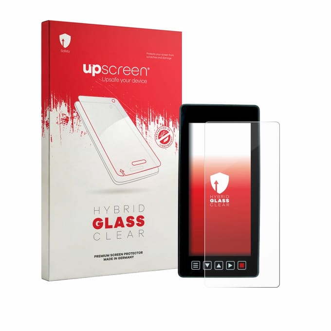 upscreen - Screenprotector voor Dystopiaworld Bike Computer - Folie Beschermfolie Beschermglas transparant